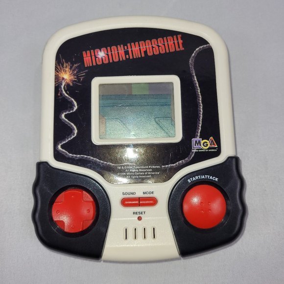 Mission Impossible Vintage 1995 Handheld LCD Electronic Game by Micro Games - Picture 1 of 1